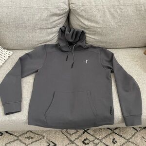 Three Nails Grey Hoodie